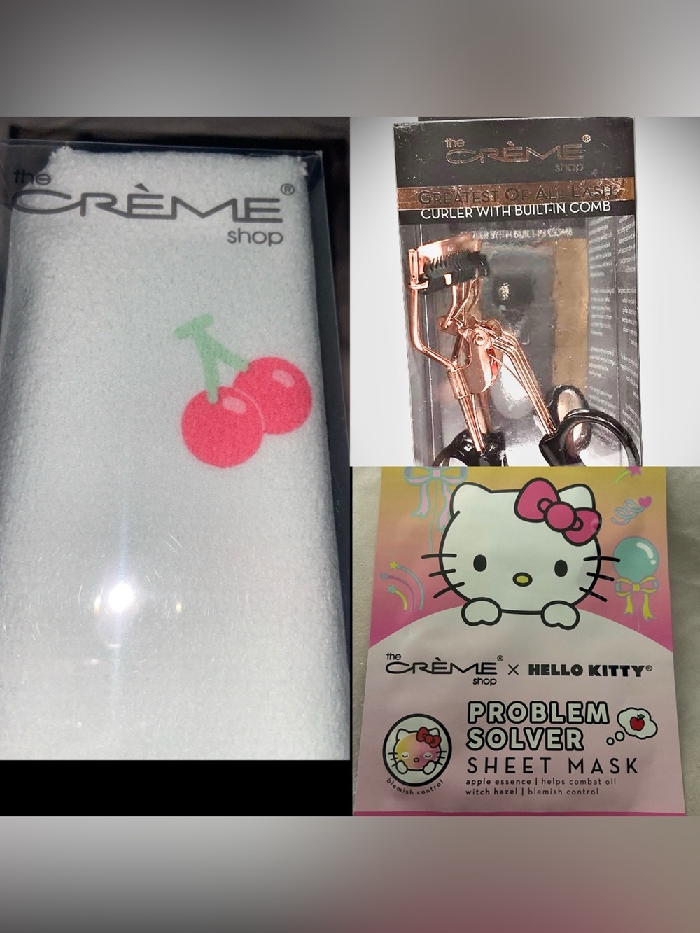 the CRÈME Shop Bundle of 3 all NIP